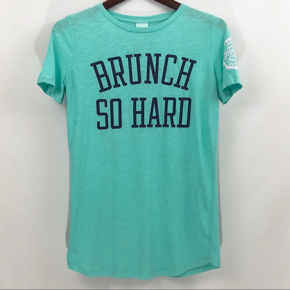 VS PINK Brunch So Hard Tee